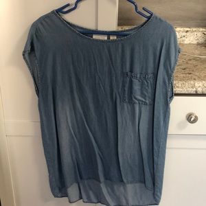 Chico’s denim shirt GUC